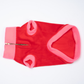 The Gatsby Fleece | Dog Jumper | Red and Pink