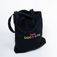 Side shot of The Dog's Bits Daycare bag by HIGGS
