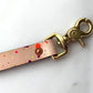 Paint Box Lead | Hand-Painted Leather Dog Lead | Neon